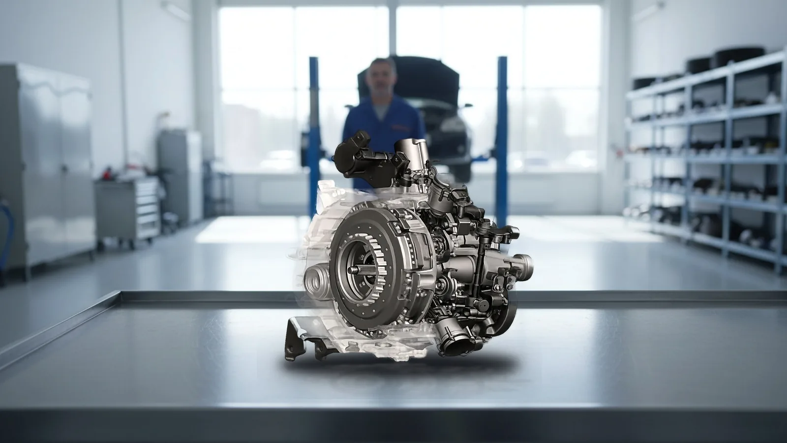 Коробка D7UF1 — семиступенчатый сухой робот Hyundai и Kia